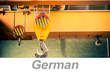 Overhead and Gantry Crane Safety (German)