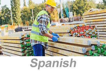 Stacking and Storage Practices for Construction (Spanish)