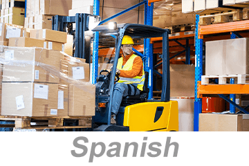 Powered Industrial Trucks, Parts 1-7 (Spanish)