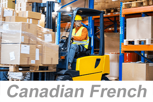 Powered Industrial Trucks, Parts 1-7 (Canadian French)