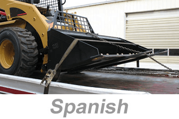 Load Securement for Heavy Equipment (US) (Spanish)