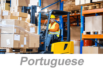 Powered Industrial Trucks, Parts 1-7 (Portuguese)