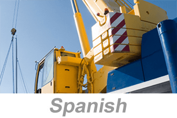 Crane Safety and Basic Rigging Training Suite (Spanish) (IACET CEU=0.2)