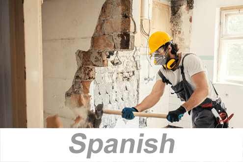 Asbestos Hazards (US), 6-Parts (Spanish)