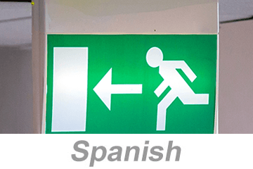 Egress and Emergency Action Plans (Spanish)
