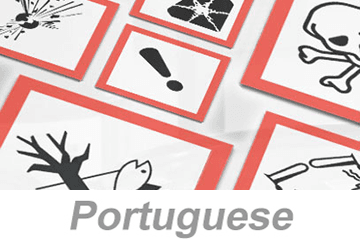 Hazardous Chemical Information - Labels (Portuguese)