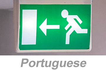 Egress and Emergency Action Plans (Portuguese)