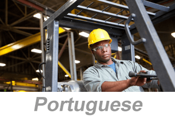 Powered Industrial Trucks - Operators Overview (Portuguese)