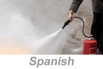 Fire Extinguisher Safety Awareness (Spanish)