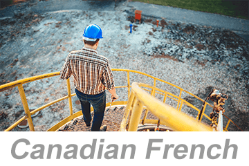 Walking/Working Surfaces (Canadian French)