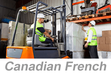 Materials Handling and Storage (Canadian French)