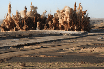 Blasting Area Awareness