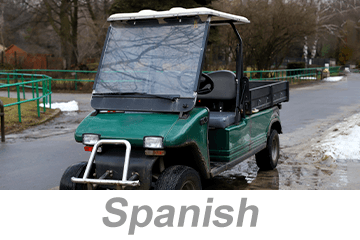 Low-Speed and Utility Vehicle Safety (Spanish)