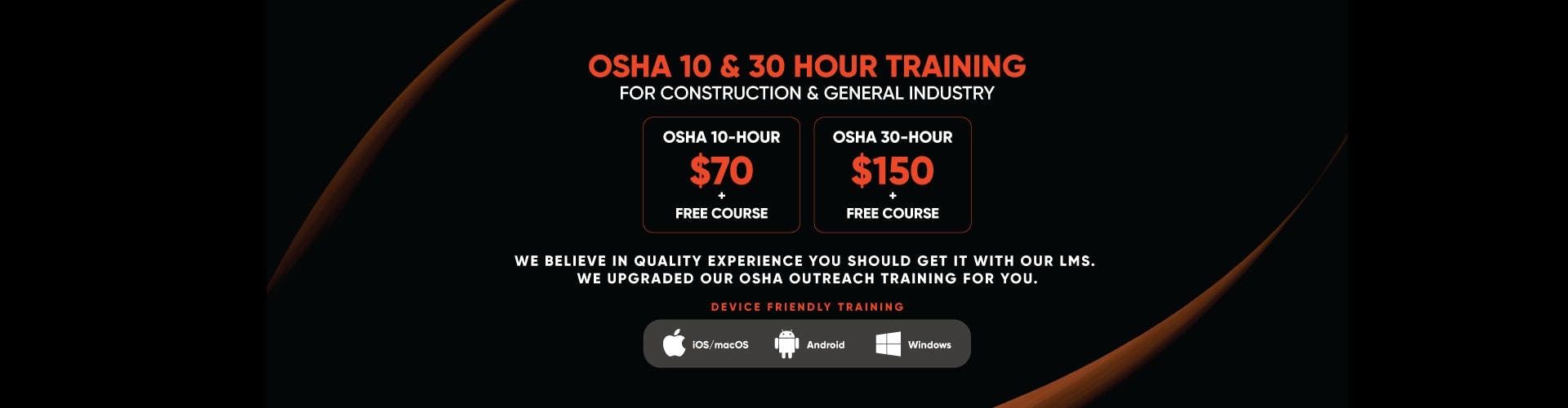 OSHA Online Center banner Image